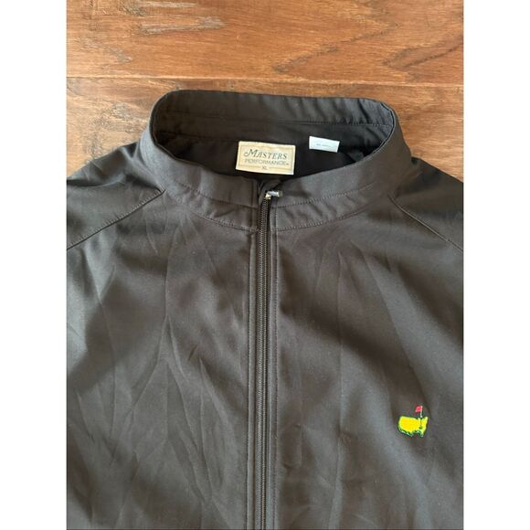 Men’s XL Black Zip Up Master’s Golf Jacket - Picture 3 of 6